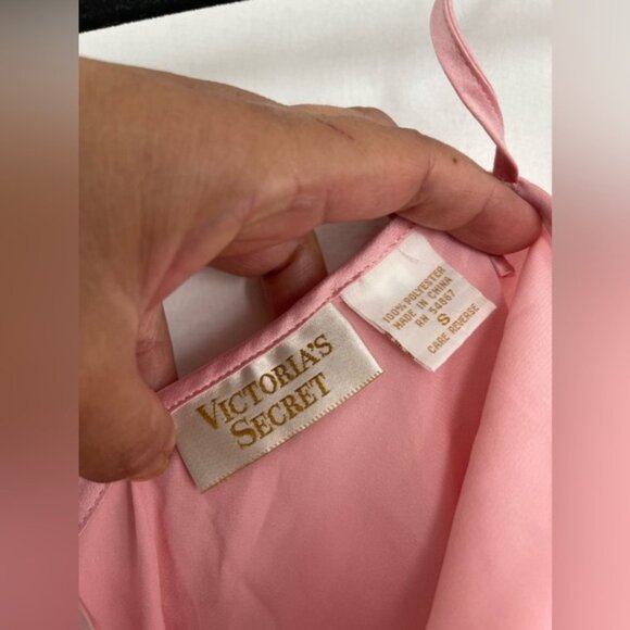 Vintage Victoria’s Secret gold label pink midi slip dress - Picture 5 of 7